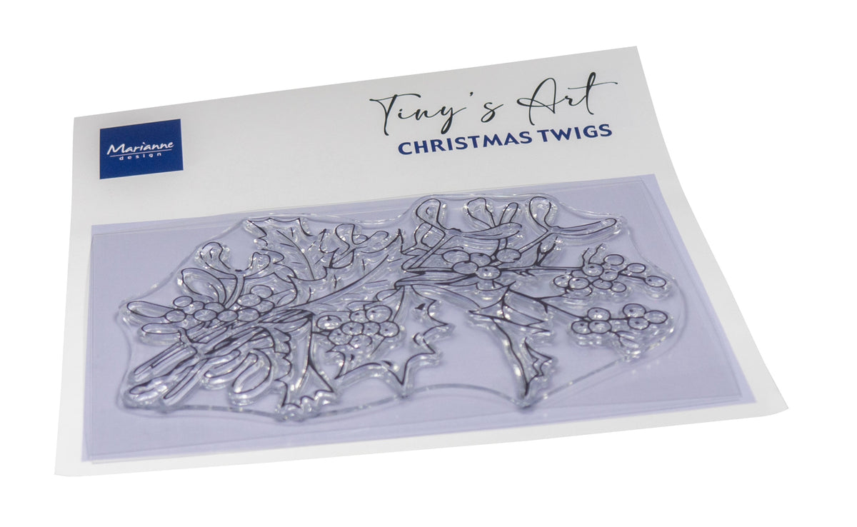 Marianne Design Tampon transparent - Tiny's Art - Branches de Noël