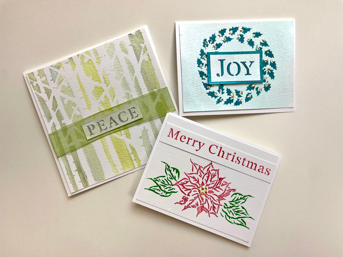 The Crafters Workshop A2 Layered Holly Joy