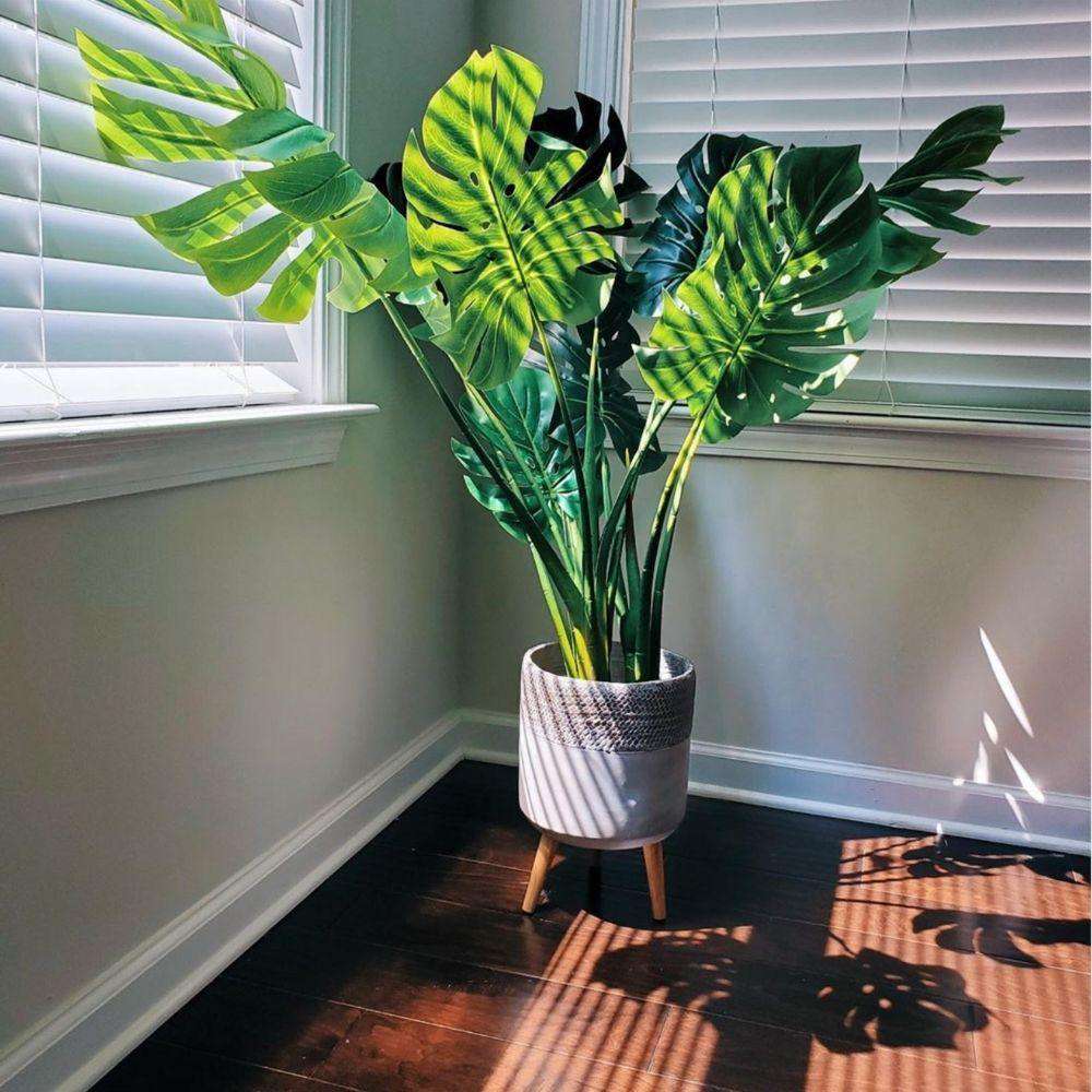 Plante Artificielle en Pot Tera Monstera