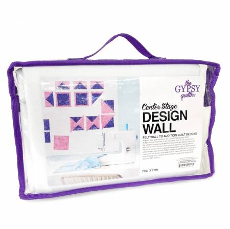 Gypsy Quilter Tapis de Design Center Stage Blanc 183 cm x 183 cm