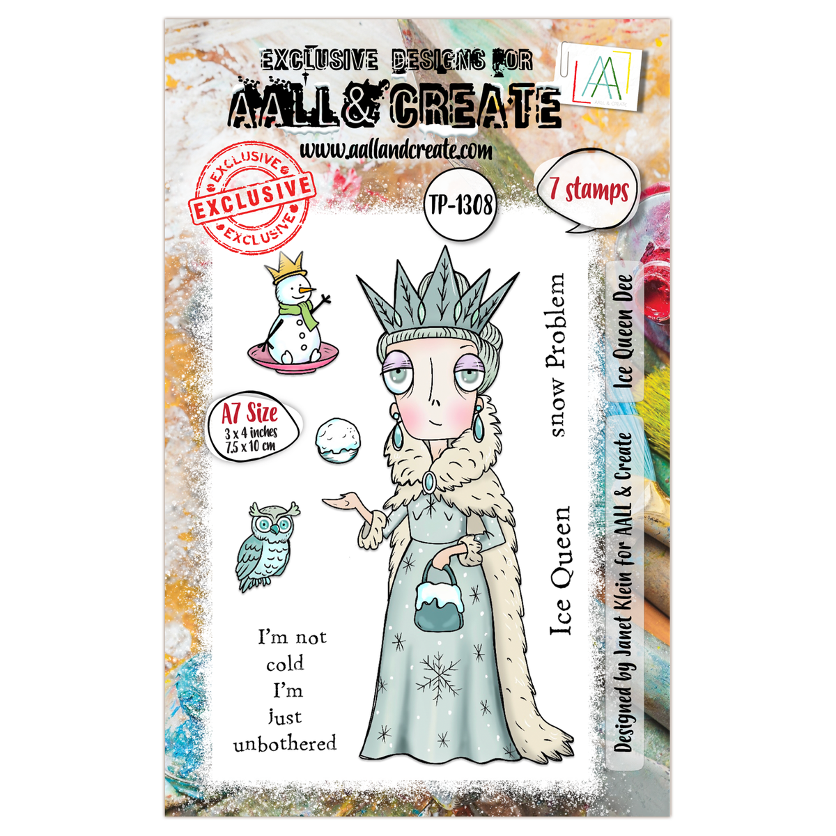 AALL and Create - Set de tampons A7 - Ice Queen Dee