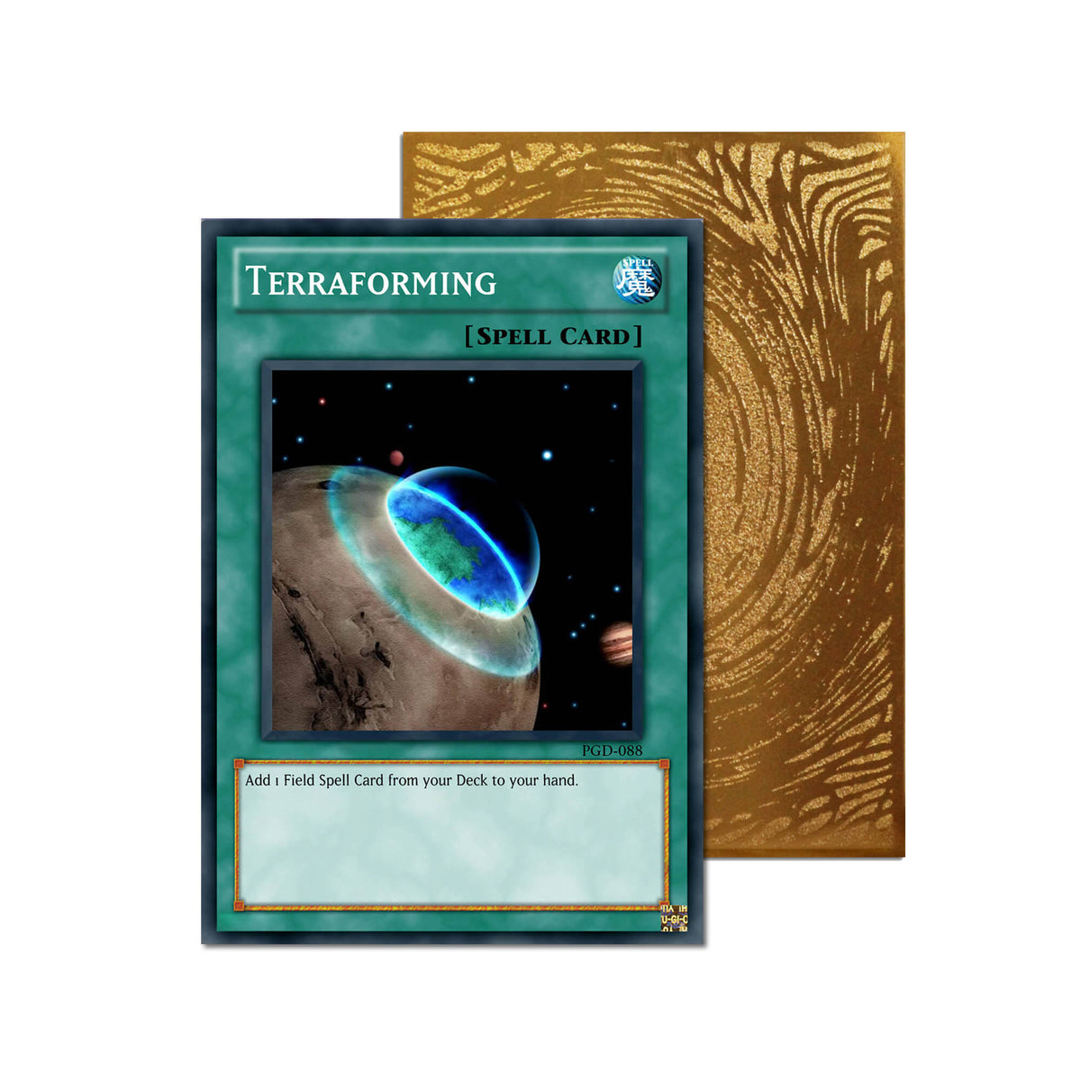 Terraforming Metal Orica Card