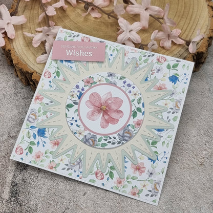 The Paper Boutique Sunny Gardens Cadres et Papiers Inserts pour 15,24 cm x 15,24 cm