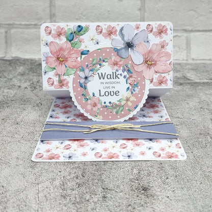The Paper Boutique Sunny Gardens Bloc de Cartes Couleur 20,3 cm x 20,3 cm