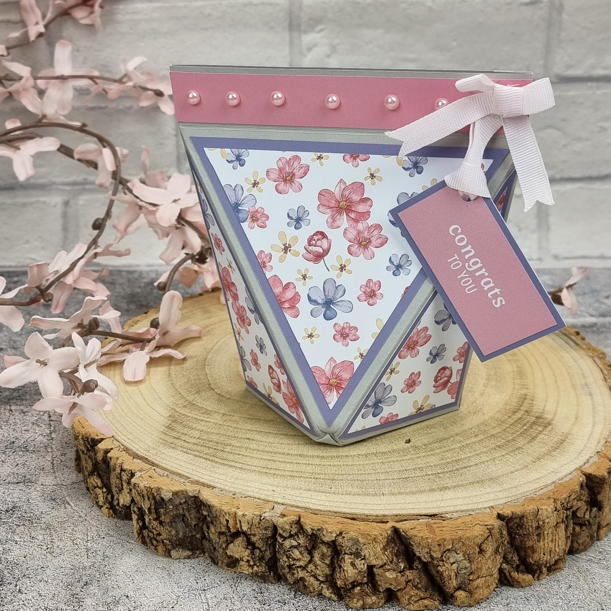 The Paper Boutique Sunny Gardens Bloc de papier 20 x 20 cm