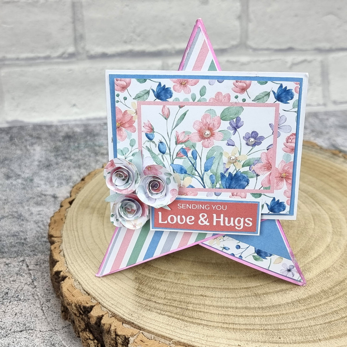 The Paper Boutique Sunny Gardens Bloc de Cartes Couleur 20,3 cm x 20,3 cm