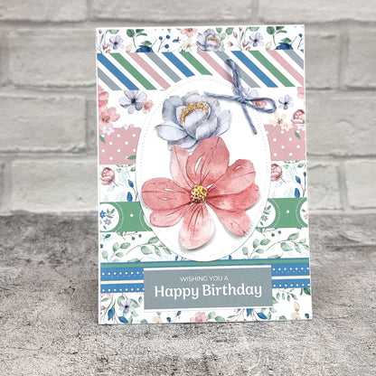 The Paper Boutique Sunny Gardens Bloc de papier 20 x 20 cm