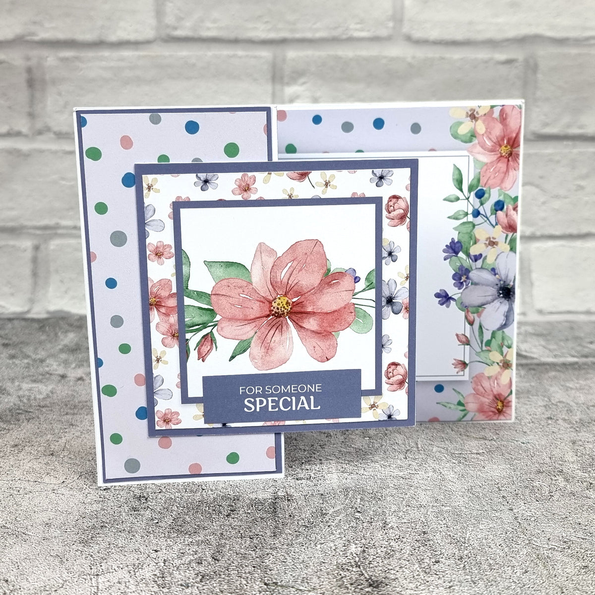The Paper Boutique Sunny Gardens Cadres et Papiers Inserts pour 15,24 cm x 15,24 cm