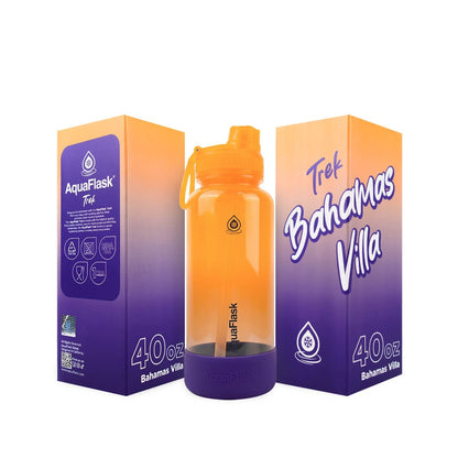 Bouteille d'eau Tritan AquaFlask Trek V2 40oz – Sans BPA et anti-fuite