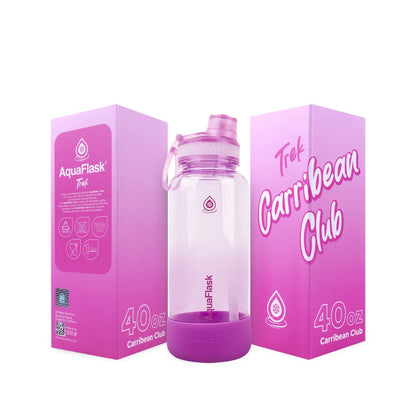 Bouteille d'eau Tritan AquaFlask Trek V2 40oz – Sans BPA et anti-fuite