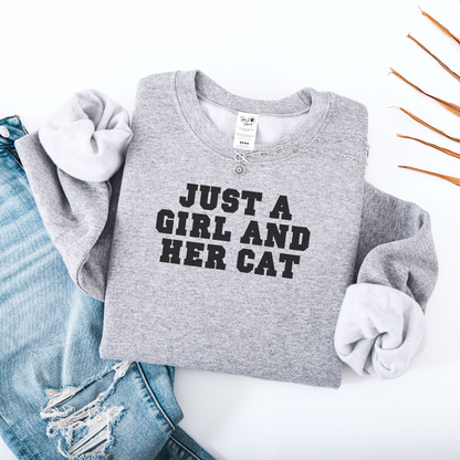 Juste une FILLE et son CHAT || ADULTE