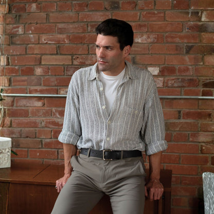 The Long Haul Belt - Brown Classic 100% Full-Grain Leather Belt