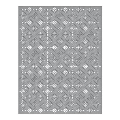 Matrices de découpe étoilées Argyle cousues de la Collection de Noël