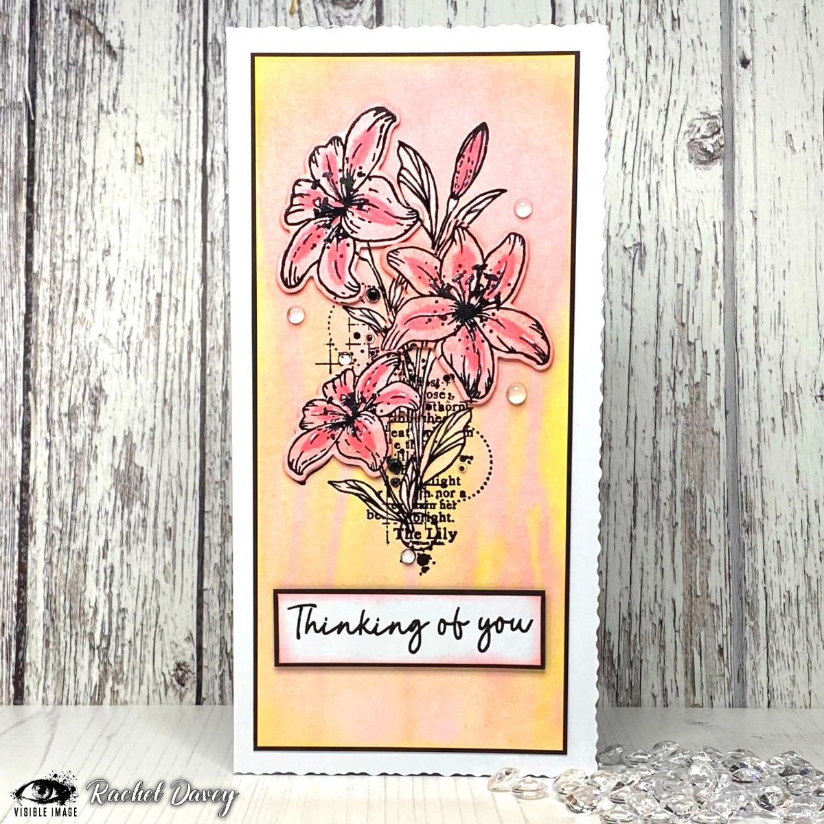 Visible Image Tampons et Dies Coordonnés Lilies With Love