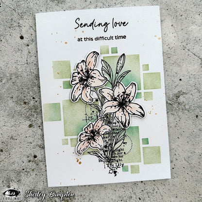 Visible Image Tampons et Dies Coordonnés Lilies With Love