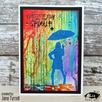 Visible Image Sparkle In The Rain - Set de tampons A6