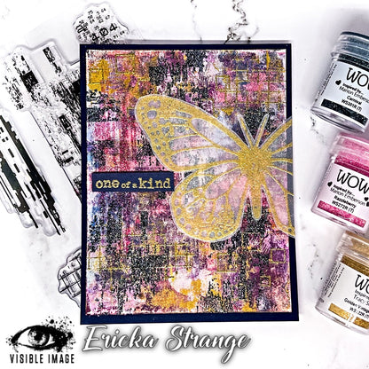 Visible Image Transmission Glitch - A6 Stamp Set