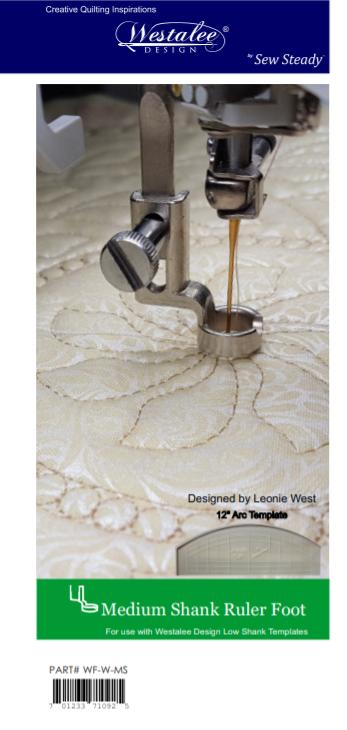 Westalee by Sew Steady - Kit de démarrage pied presseur pour règle de piquage
