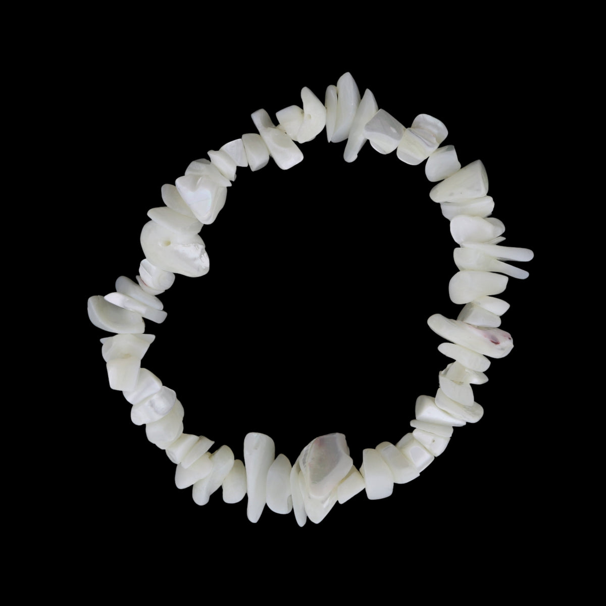 Mother of Pearl Chip Bracelet
