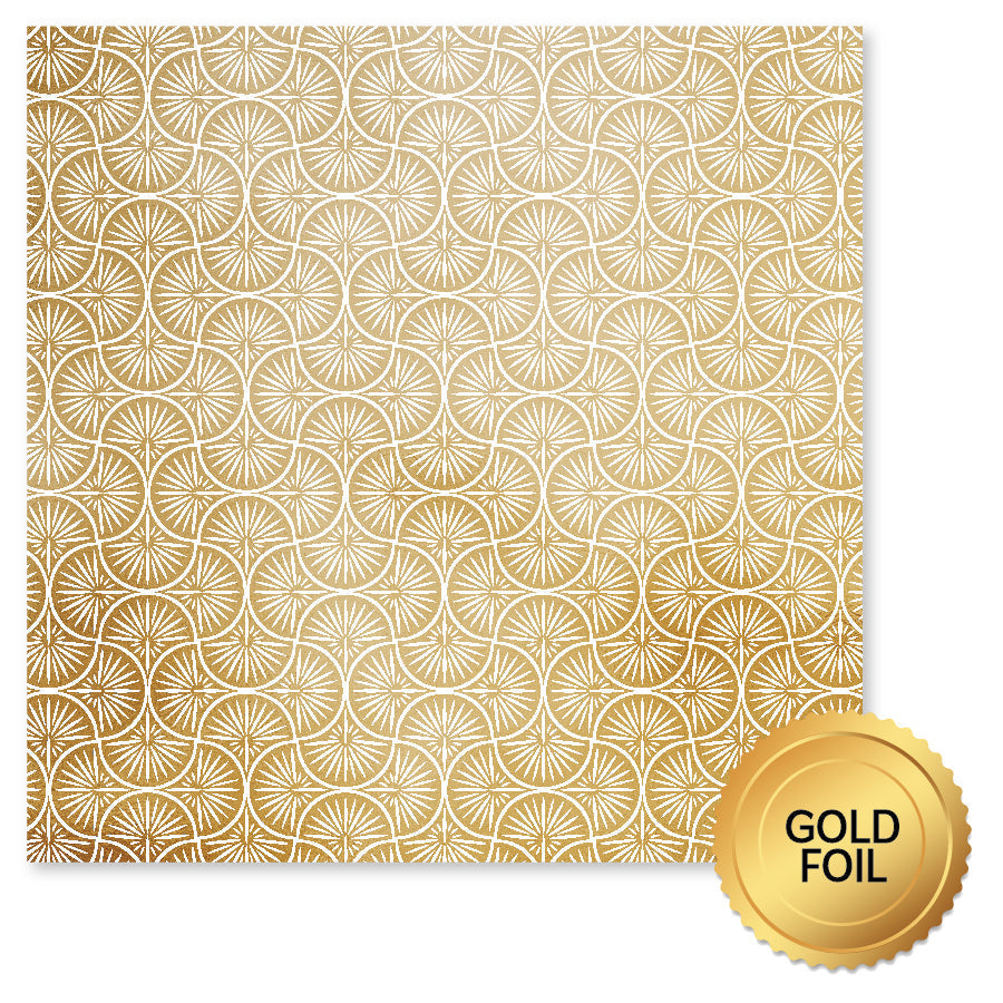 Wedding Joy Foil Gold 6x6 Paper Collection 34530