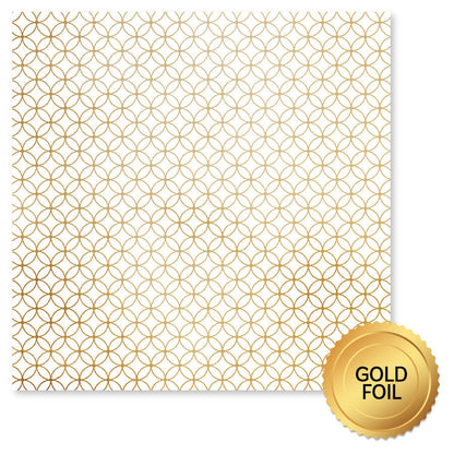 Wedding Joy Foil Gold 6x6 Paper Collection 34530