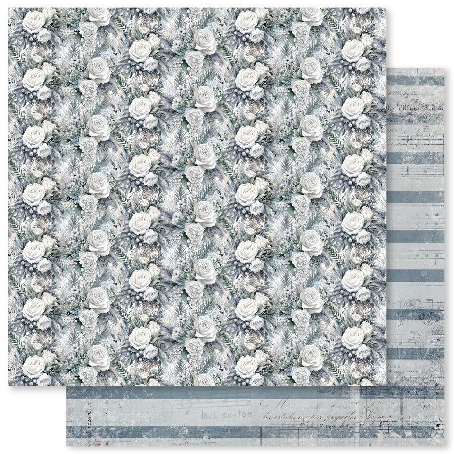 White Christmas F 12x12 Paper (12pc Bulk Pack) 32907