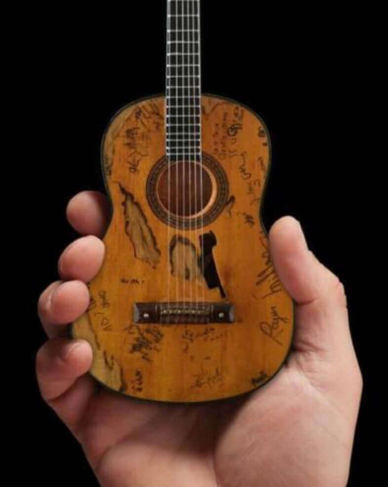 Réplique de mini-guitare acoustique Willie Nelson "Trigger"