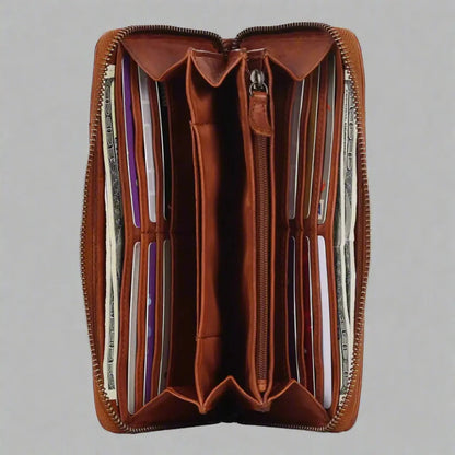 MET Women's Zip Around Wallet
