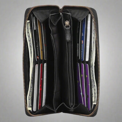 MET Women's Zip Around Wallet