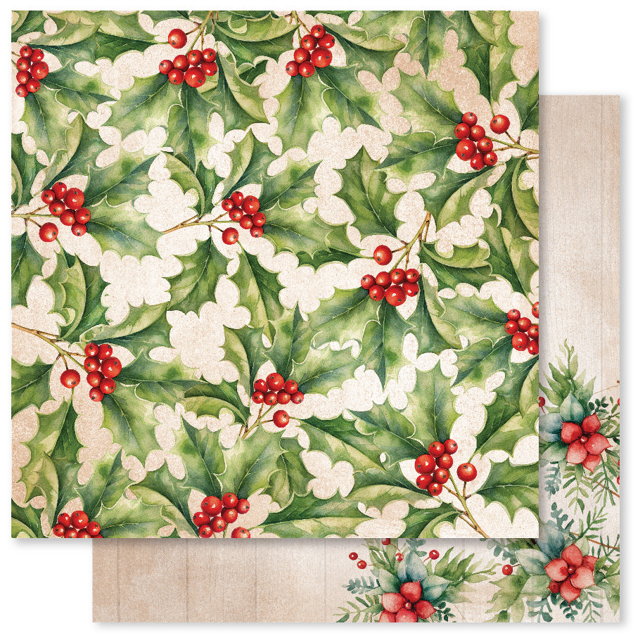 Collection de Papiers de Noël Forêt 30x30 cm 33042
