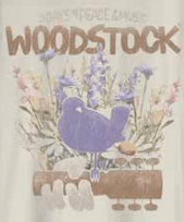 Woodstock Wild Flowers Natural T-Shirt