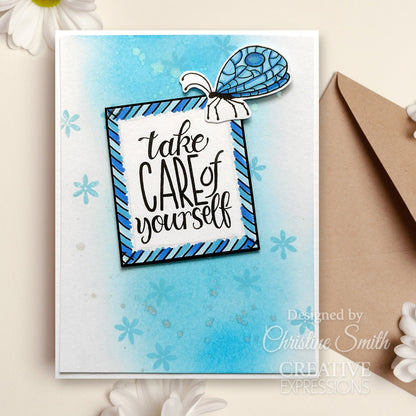 Tampon en silicone Woodware Clear Singles Bug Doodles 10 x 15 cm