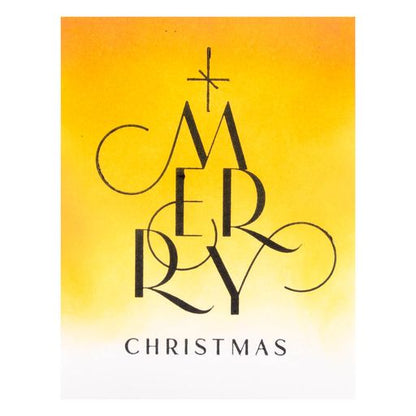 Plaque d'impression Joyeux Noël Chic de la collection Noël BetterPress
