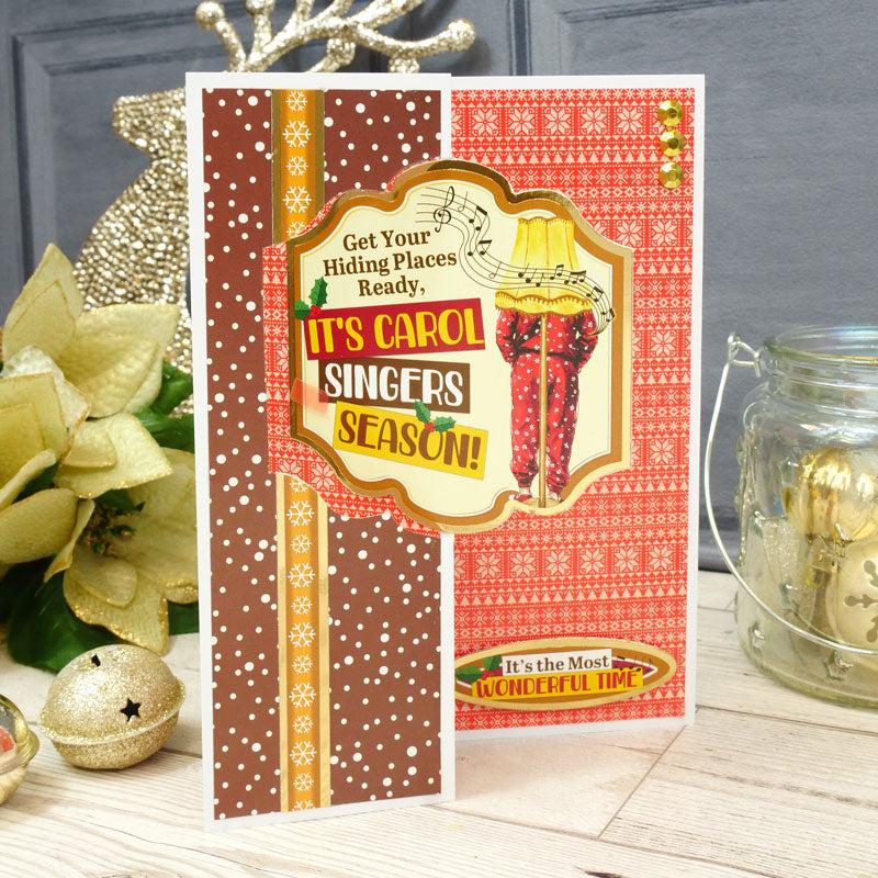Christmas Crackers Topper Sheet - Christmas Spirit