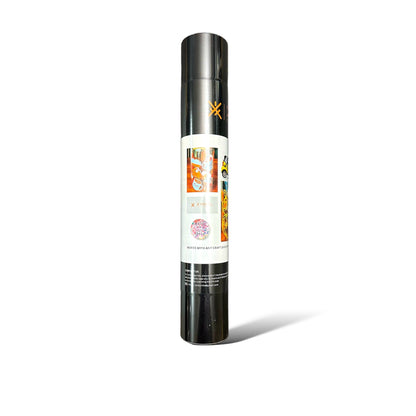 XVinyl Pro Vinyle adhésif permanent noir mat avec doublure PET - Vinyle artisanal compatible Cricut Silhouette Cameo pour panneaux, décoration d'intérieur, scrapbooking, autocollant de tasse DIY