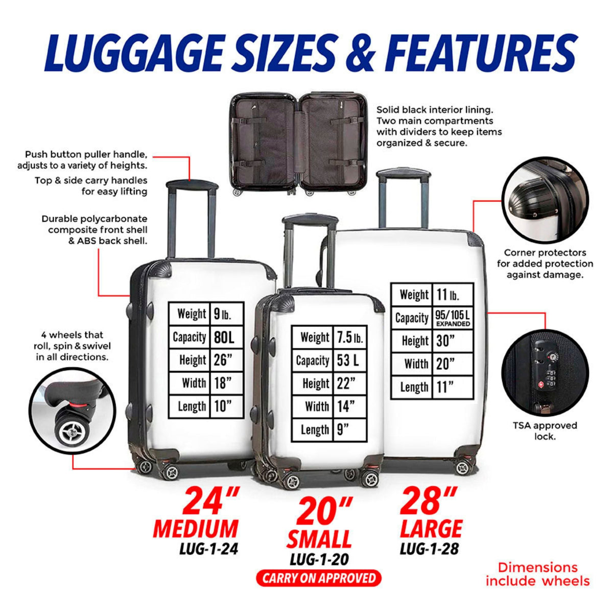 Egypt FIFA World Cup 26 Suitcase – Official Licensed Product