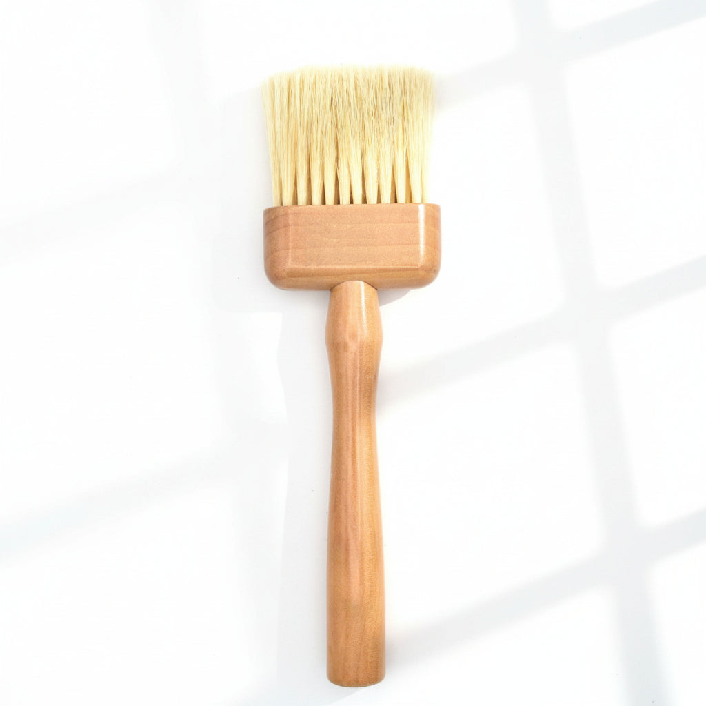White Hog Bristle Blender Brush