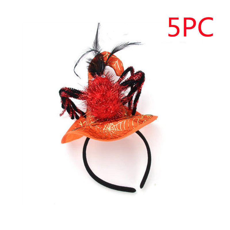 Spooky Halloween Hair Accessories – Festive Headband Costume Prop for Adults & Children