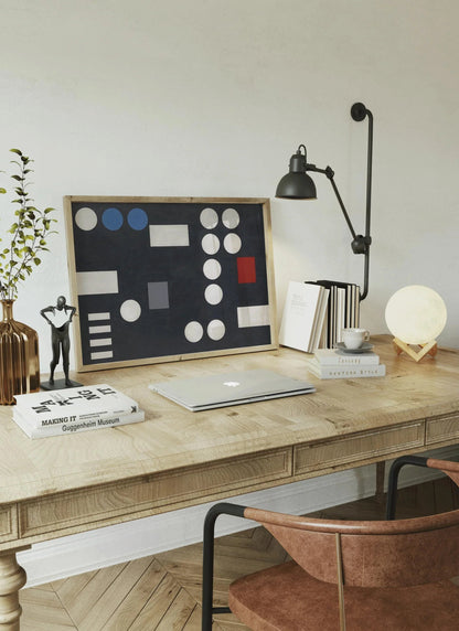 Sophie Taeuber-Arp Geometric Art Print: Bauhaus Modernism (Available Framed)