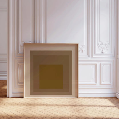 Josef Albers, impression Giclée « Going Dutch » : Art moderne du milieu du siècle « Hommage au carré »