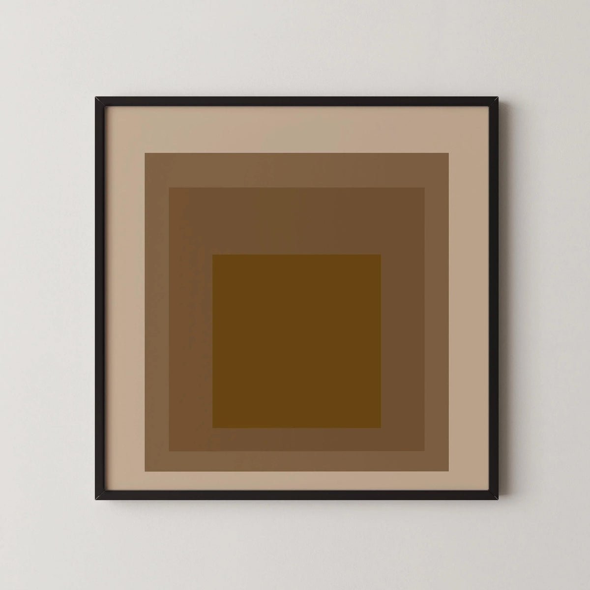 Josef Albers, impression Giclée « Going Dutch » : Art moderne du milieu du siècle « Hommage au carré »