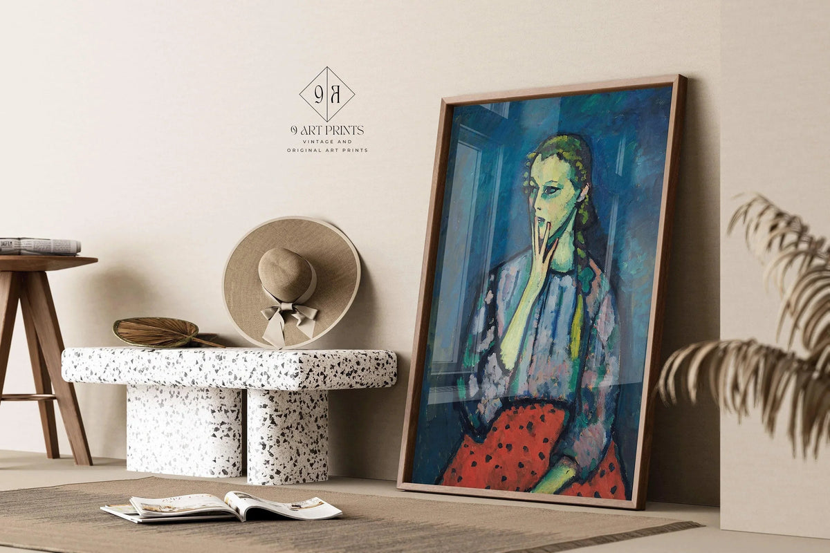 Alexej Von Jawlensky - Portrait of a Girl | Famous Art (available handframed or unframed)