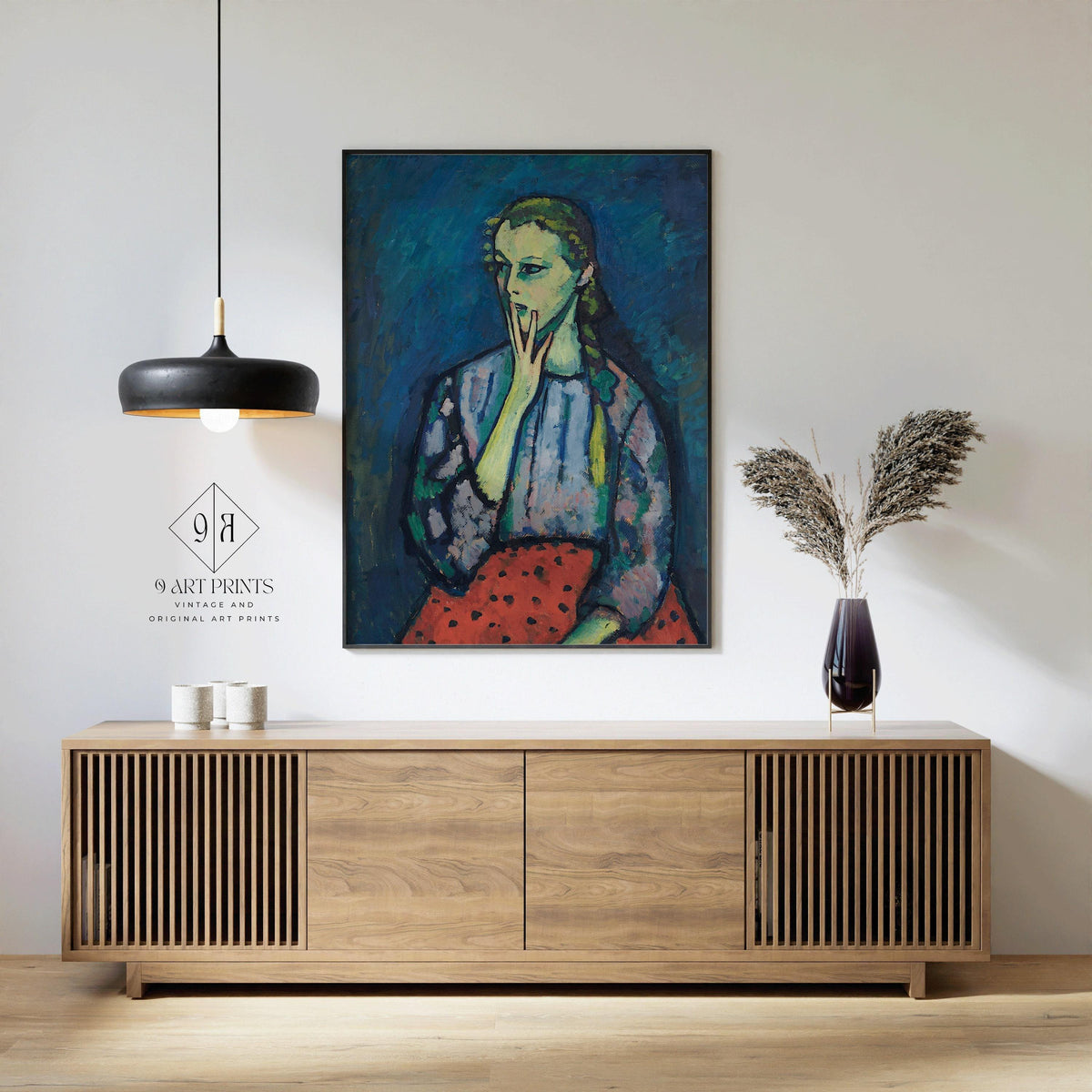 Alexej Von Jawlensky - Portrait of a Girl | Famous Art (available handframed or unframed)