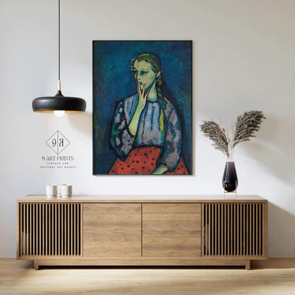 Alexej Von Jawlensky - Portrait of a Girl | Famous Art (available handframed or unframed)