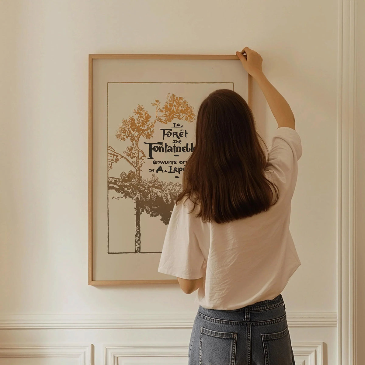 Auguste Lep√®re - La For√™t de Fontainebleau Art Nouveau Print