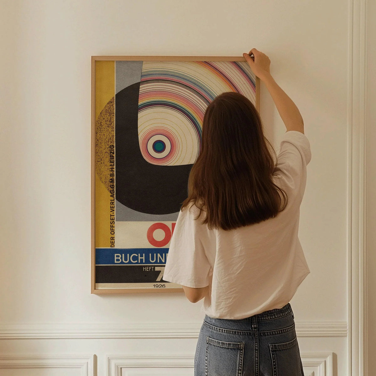 Bauhaus Magazine Cover Art Print: Joost Schmidt Mid-Century Modern