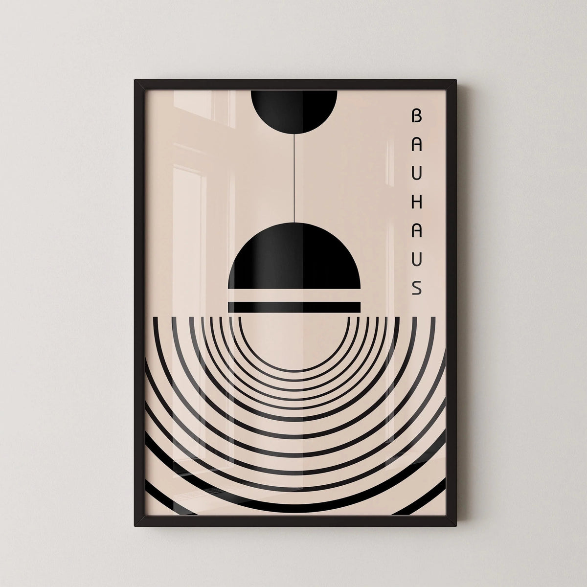 Bauhaus 'The Lamp' Art Print: Mid-Century Modern Giclee