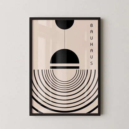 Bauhaus 'The Lamp' Art Print: Mid-Century Modern Giclee