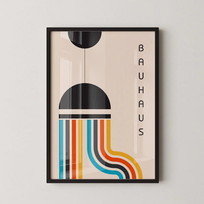 Bauhaus 'The Lamp' Art Print: Mid-Century Modern Giclee