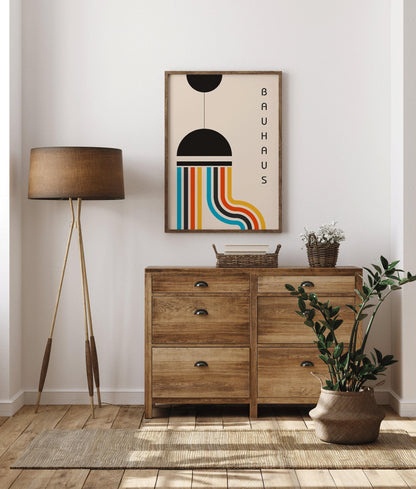 Bauhaus 'The Lamp' Art Print: Mid-Century Modern Giclee